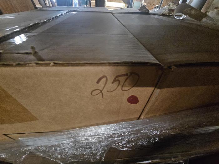 Used Vacuum Formed Trays Clear Plastic 20 Cavity 9 1/2" x 13"  (2" x 2" size per cavity) 31,000 Trays