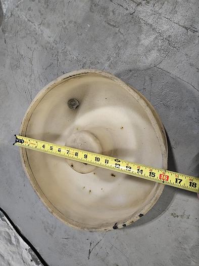 Used Belair Replacement Barrel Tub for Vibratory Finisher 1.5 Cubic Ft