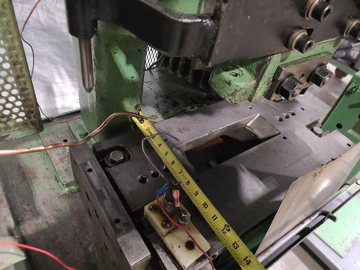 Used Perkins 20 Ton Stamping Press Air Clutch Air Brake Automatic Punch Pristine!