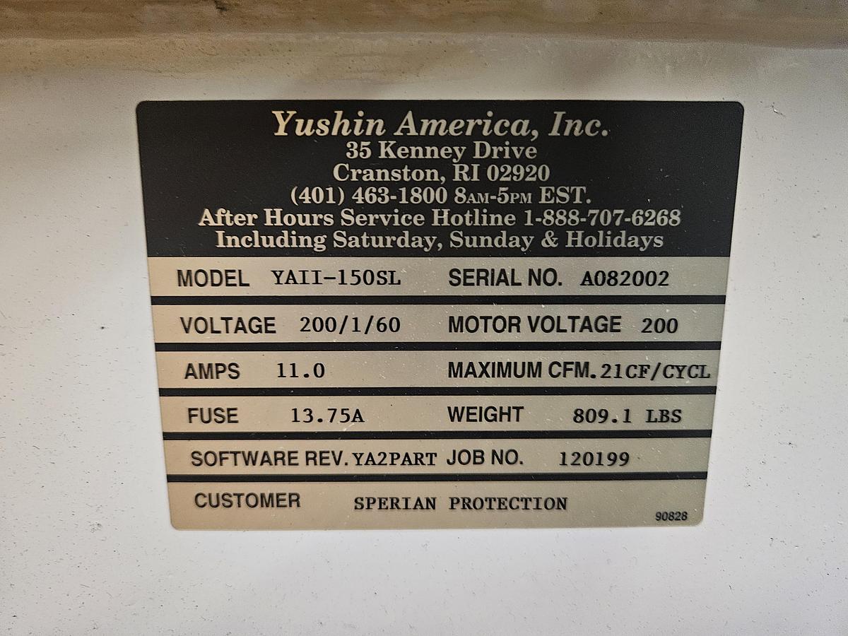 Used Yushin Robot for Injection Molding Machines