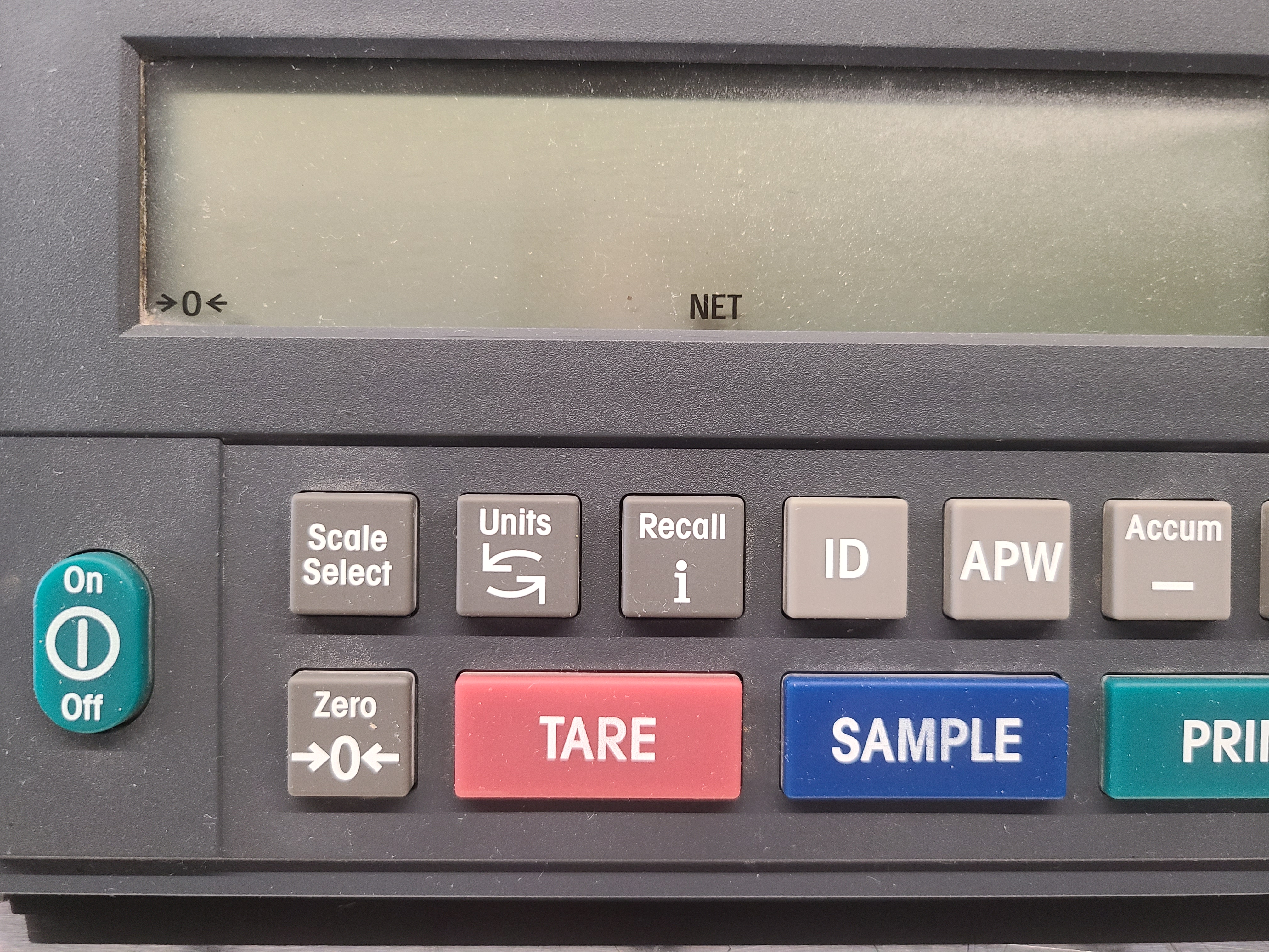 Used Mettler Toledo SC Counting Scale Capacity 60 x 0.01 Lb 120V