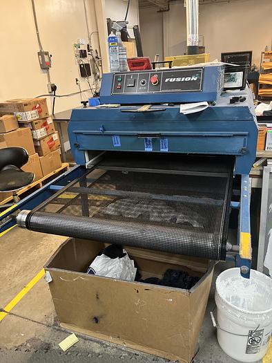 Refurbished Reconditioned M&R Gauntlet II 8 Color 10 Station Screen Printer with Flash Dryer... in Excellent Condition!