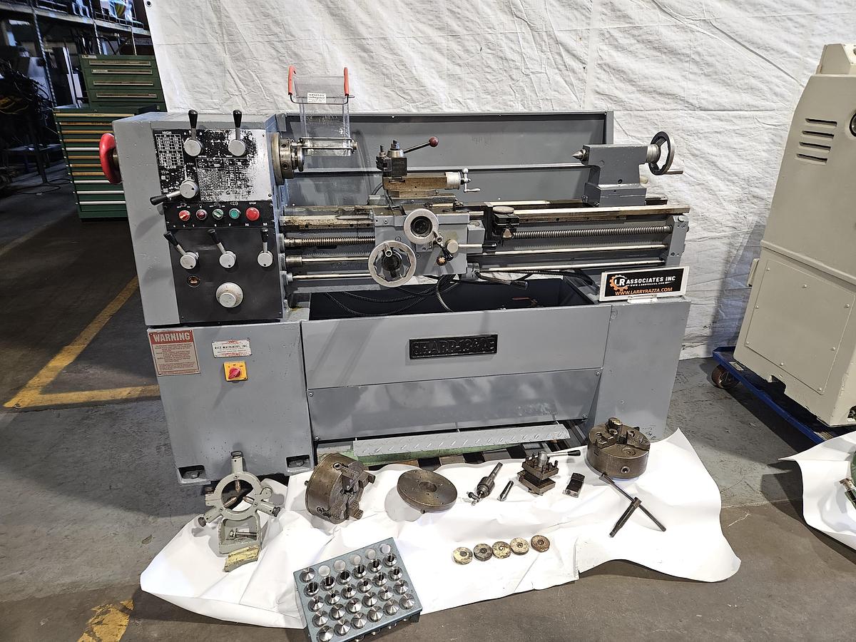 Used SHARP 1340E ENGINE LATHE – 13" x 40" – EXTENSIVE TOOLING – EXCELLENT CONDITION!!