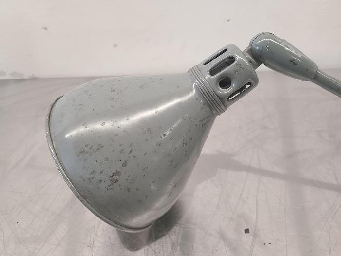 Used 35 Inch Work Light Industrial Steam Punk Lamp Machine Articulating 110V