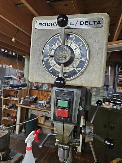 Used Rockwell Delta 110v Floor Model Drill Press