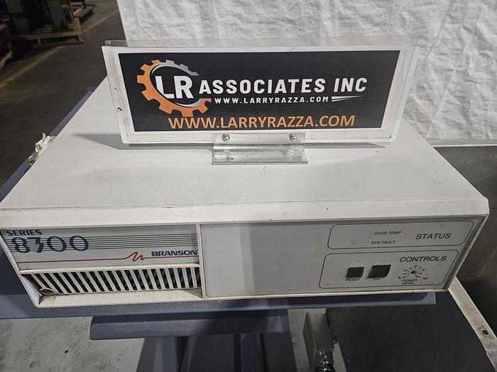 Refurbished Branson 8000 Series 40 kHz Ultrasonic Cleaner System with 25 Gallon Heated Tank