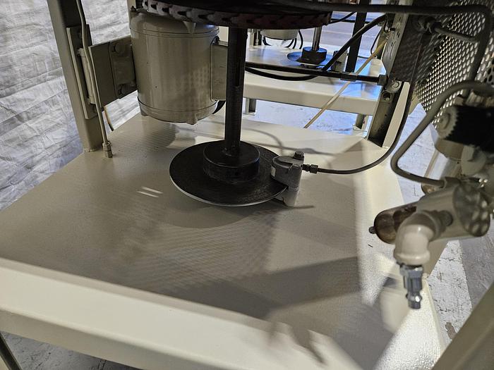 Used Contenti 12 inch Spin Casting Machine for Rubber Mold Fishing Lure Lead Jigs 110V 