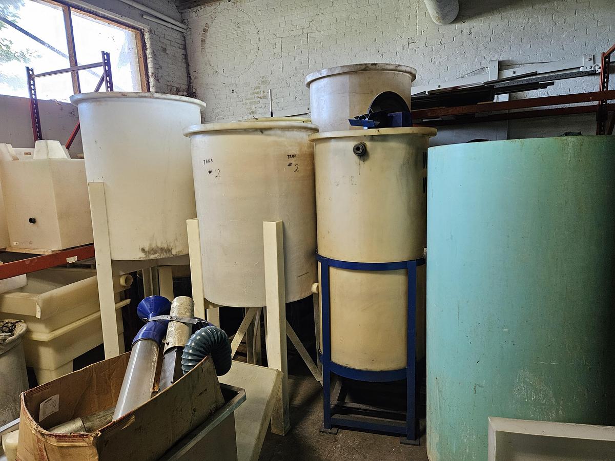 Used Large Waste Treatment Tanks Various Sizes Available