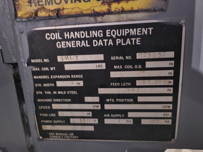 Used Minster B1 22 Ton Punch Press Air Clutch Air Brake