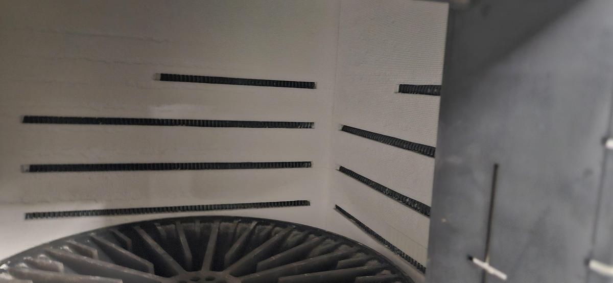 Used YASUI RBF32/21 ROTARY BURNOUT FURNACE Programmable Touchscreen Control – 220V / 60 Amp – 2024 – Excellent Condition