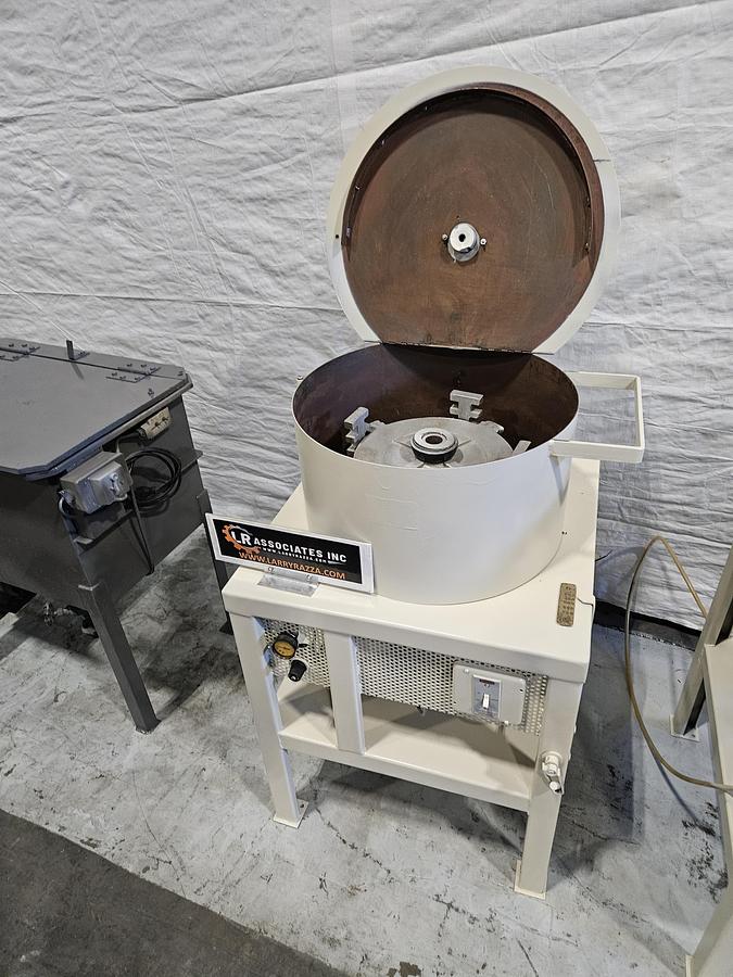 Used Contenti 12 inch Spin Casting Machine for Rubber Mold Fishing Lure Lead Jigs 110V