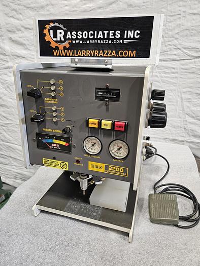 Used EFD 2200 Fusion Welder weld to brass steel gold silver copper FAST!