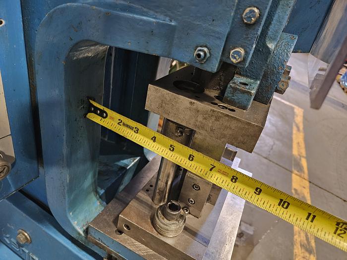 Used Kenco 10 Ton Bench Press 460 Volts Crimping Stamping Steel Brass