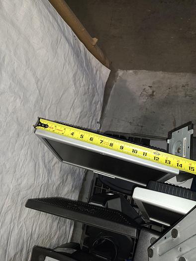 Used One Lot of 10 Flat Screen Monitors All for one price