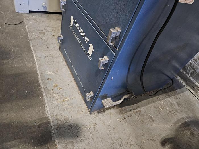 Used Double Head Polishing Buffing Machine with Built-in Dust Collector 110V 