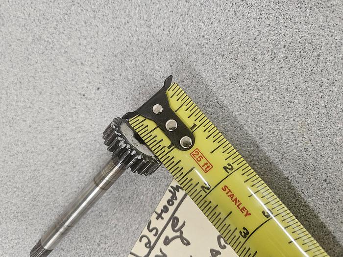 Used Hardinge TFB Carriage Motor Drive Gear for Narrow Bed Lathe