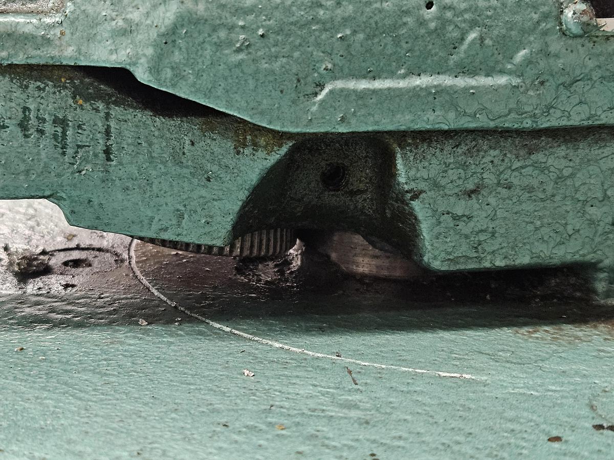 Used Lock Former Auto Guide Power Flanger Edger 16 Gauge Capacity 110V