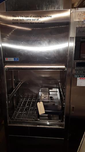 Used Stainless Steel Industrial Dishwasher Racks that fits AMSCO 400