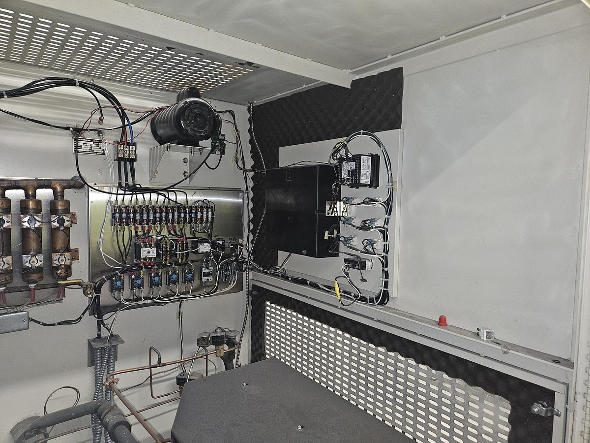 Used Bally Walk-In Environmental Test Chamber with Temperature & Humidity Control 126"x96"x90"H