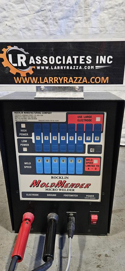 Used Rocklin MoldMender Model 912 Micro Welder 