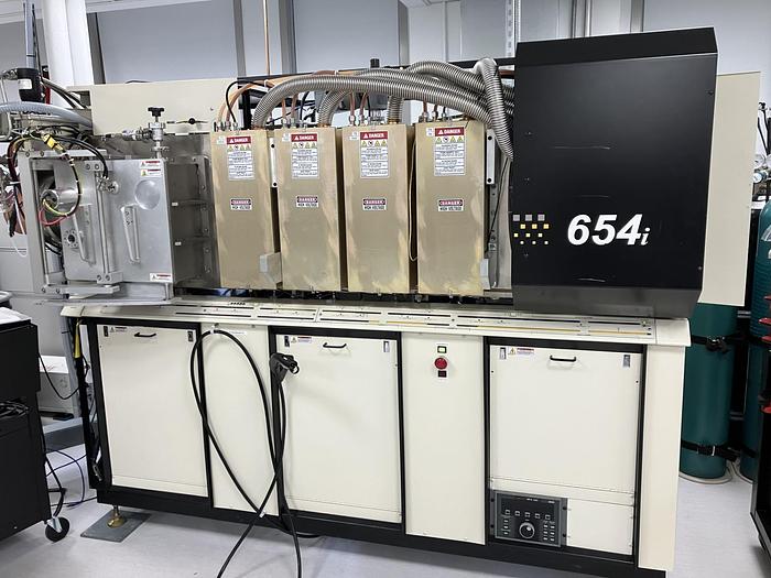 Used KDF 654i sputtering batch systems dual load lock in-line RF / DC side