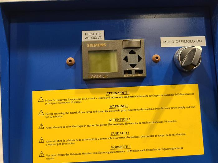 Used Nuova Gamma Crimping Press for Electronic Wire Assembly Termination