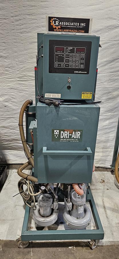 Used DRI-AIR ARID-X 35 HPPD HIGH-PERFORMANCE DESICCANT RESIN DRYER – DIGITAL DEW POINT CONTROL – 480V 3 PHASE – TESTED