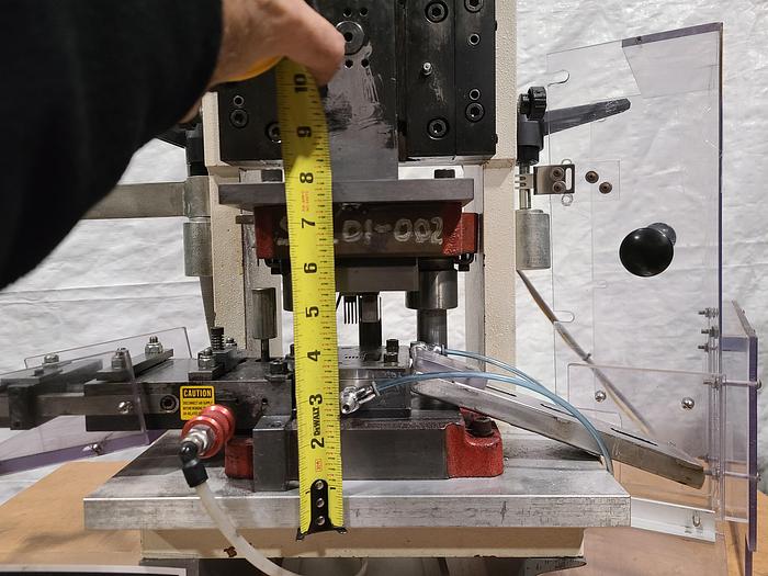 Used Nuova Gamma Crimping Press for Electronic Wire Assembly Termination