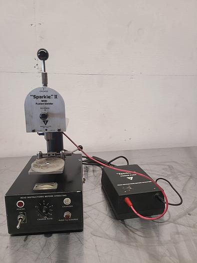 Used Sparkie II Mini Fusion Welder Machine Post Earring Tack Pin Welding Gold Silver Brass