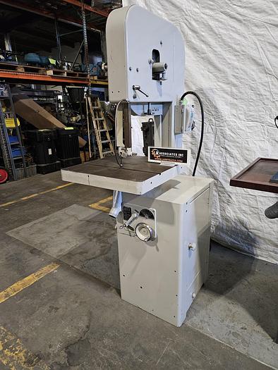 Used Rockwell Delta 20 Inch Metal Vertical Band Saw with Blade Welder 220V 3 Phase Variable Speed