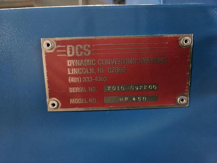 Used DCS 450 Ton Hydraulic Coining Press with Coin Ejection Quick Change Tooling System 