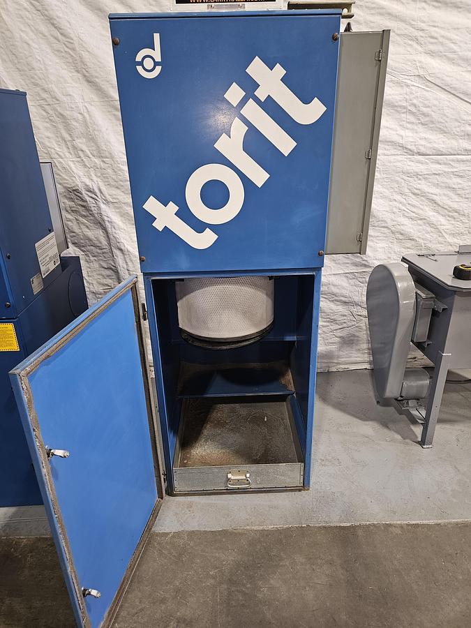 Used Donaldson Torit VS-1500 Cartridge Dust Collector 5 HP 220 Volt Industrial Vacuum with Filter... Excellent Running Condition!