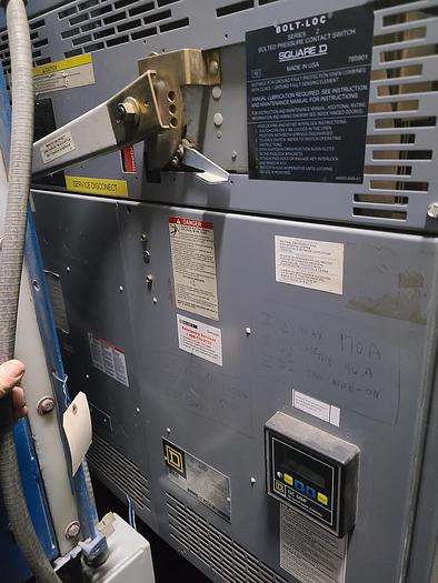 Used Square D QED Main Breaker 480Y / 277 1600 AMP Switch Gear Electrical Switch Box