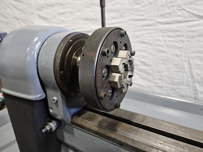 Used Wade American Made Dove Tail Turret Metal Lathe with Tooling RARE!