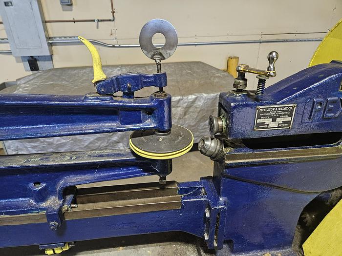 Used Pexto Model 299B Motorized Ring & Circle Cutter sheet metal shear 20 GA x 42" 110V