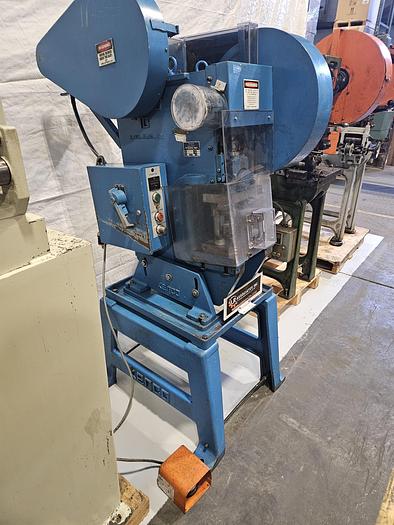 Used Kenco 10 Ton Bench Press 460 Volts Crimping Stamping Steel Brass