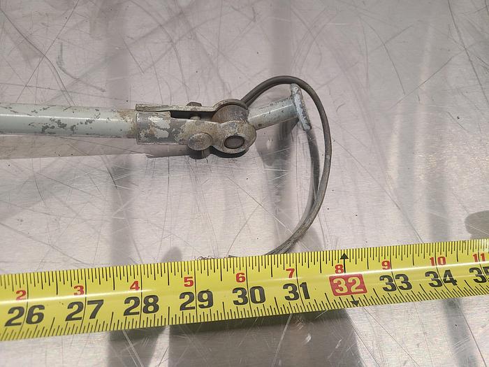 Used 31 Inch Work Light Industrial Steam Punk Lamp Machine Articulating 110V