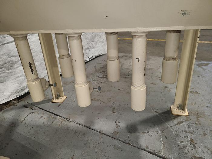 Used Empire Automatic Inline Conveyer Sand Blasting Machine Complete System Model # IL 885