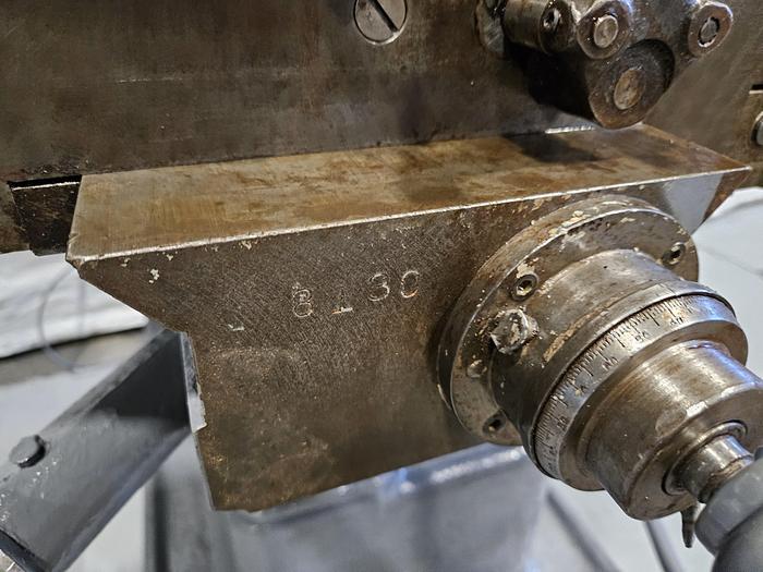 Used Van Norman No. 12 Milling Machine with Power Feed & Rotating Vise 220V 3PH