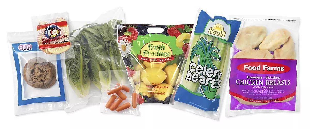 Used Autobag Automatic Packaging Systems FAS SPRINT REVOLUTION SIDE POUCH Bagging Machine with PANTHER PRINTER