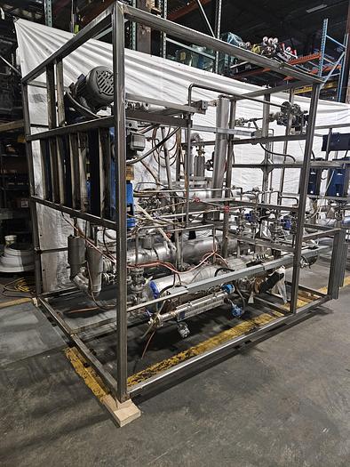 Used VOBIS DMSO Solution Fractional Distillation System 25 kg/h Built in 2020 in Pristine Condition!