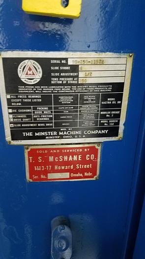 Used 100 Ton South Bend Power Punch Press Stamping Forming Metal Two Available!!