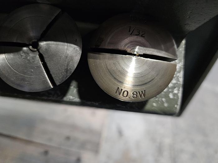 Used Wade American Made Dove Tail Turret Metal Lathe with Tooling RARE!