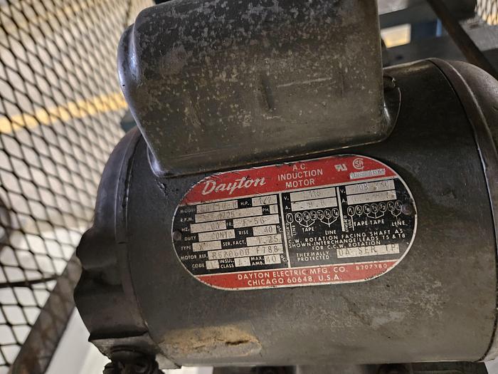 Used Hugold Automated Stamping Crimping Air Press with Rotary Table and Tooling