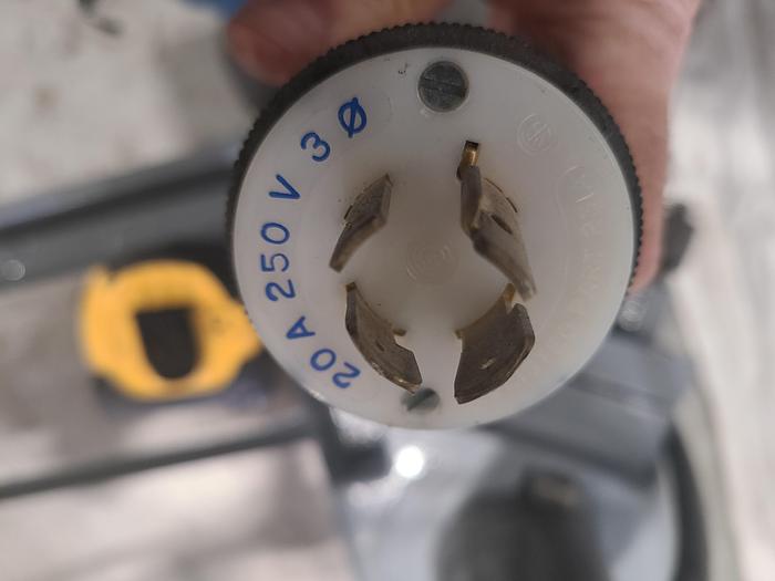 Used JET 20" 1-1/4" Drill Cap. Variable Speed Drill Press with Tapping Feature 2 HP 220V 3 Ph