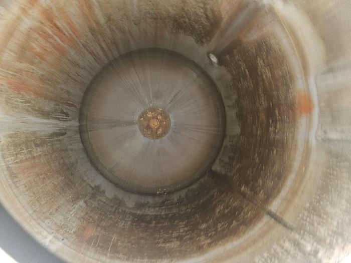 Used 175 Gallon Super Heavy Duty Stainless Steel Horizontal High Pressure Vessel Holding Tank Rated at 300F to -20F @ 90 PSIG Built in 2010