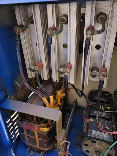 Used 500 AMPS 12 VOLTS RAPID DC Power Supply Rectifier for Plating & Electropolishing