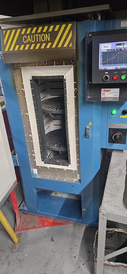 Used YASUI RBF32/21 ROTARY BURNOUT FURNACE Programmable Touchscreen Control – 220V / 60 Amp – 2024 – Excellent Condition