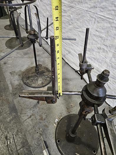 Used Littell 31 Inch Reel Payoff for feeding metal stock to power punch press