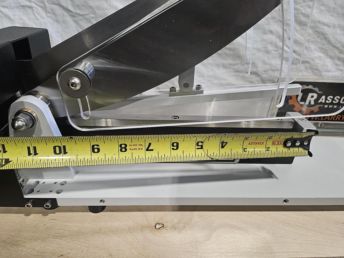 Used THWING-ALBERT JDC 5-10 PRECISION SAMPLE CUTTER – BENCHTOP SPECIMEN SHEAR – EXCELLENT CONDITION